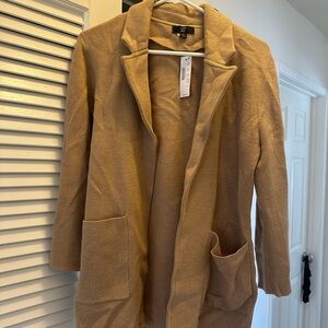 J crew sweater blazer - never worn!